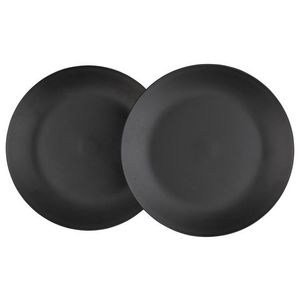 LIVARNO home Plytké/Hlboké taniere, 2 kusy (plytký tanier, čierna) vyobraziť