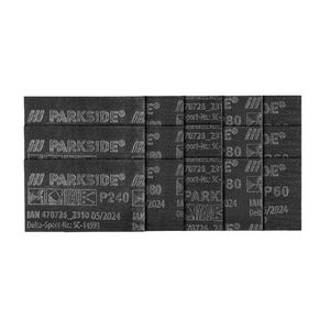 PARKSIDE PERFORMANCE® Súprava brúsnych mriežok (súprava na vibračnú brúsku) vyobraziť