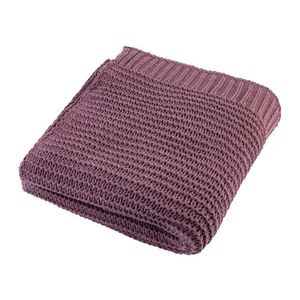 LIVARNO home Ženilková deka, 125 x 140 cm (fialová) vyobraziť