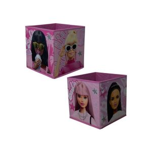 Úložný box Barbie, 2 kusy (bledoružová) vyobraziť