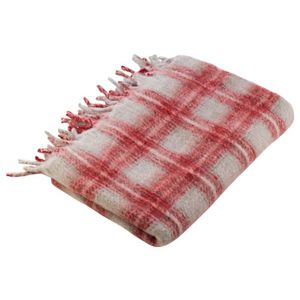 LIVARNO home Deka, 130 x 170 cm (káro/červená) vyobraziť