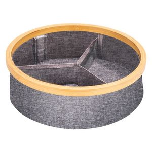 Wenko Organizér na bielizeň z bambusu (okrúhly tvar/3 priehradky) vyobraziť