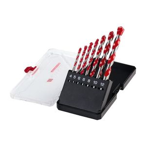 PARKSIDE PERFORMANCE® Vrtáky, 7-dielna/6-dielna súprava (univerzálne vrtáky, 7-dielna súprava) vyobraziť