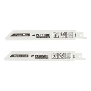 PARKSIDE PERFORMANCE® Súprava pílových listov pre chvostovú pílu, 2-dielna (jemný kov) vyobraziť