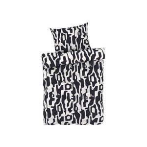 LIVARNO home Posteľná bielizeň z bavlny Renforcé, 140 x 200 cm (geometrické tvary) vyobraziť