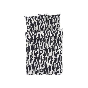 LIVARNO home Posteľná bielizeň z bavlny Renforcé, 200 x 220 cm (geometrický vzor) vyobraziť