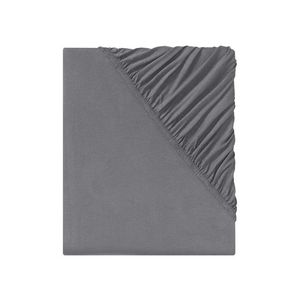 LIVARNO home Napínacia džersejová plachta, 90 – 100 x 200 x 25 cm (sivá) vyobraziť