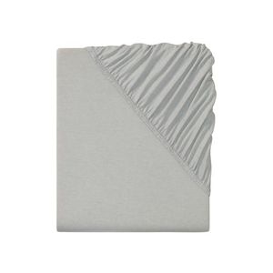 LIVARNO home Napínacia džersejová plachta, 140 – 160 x 200 cm (sivá) vyobraziť
