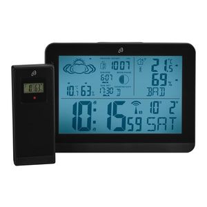 AURIOL® Meteostanica (čierna) vyobraziť