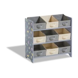 LIVARNO home Regál do detskej izby (dinosaurus/sivá) vyobraziť