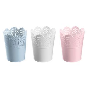 LIVARNO home Kvetináč (okrúhly, malý, modrý/ružový, 3 kusy) vyobraziť