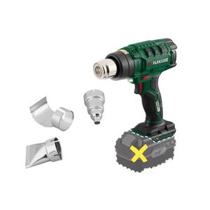 PARKSIDE® Aku teplovzdušná pištoľ 20 V PHLGA 20-Li D3 – bez akumulátora vyobraziť
