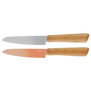 LIVARNO home Kuchynský nôž s bambusovou rukoväťou (súprava univerzálnych nožov) vyobraziť