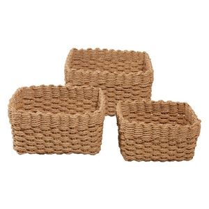 LIVARNO home Úložné košíky (hranatý tvar, 3-dielna súprava) vyobraziť