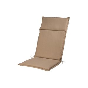 LIVARNO home Podložka na kreslo s vysokým operadlom Houston (béžová) vyobraziť