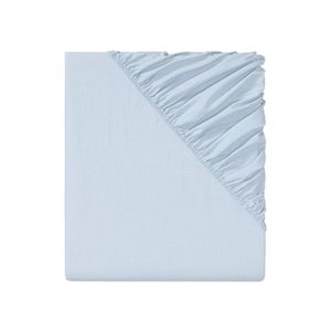 LIVARNO home Napínacia plachta z bavlny Renforcé, 140 – 160 x 200 cm (modrá) vyobraziť