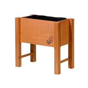 dobar Vyvýšený záhon na bylinky, 24 x 14 x 24 cm (hnedá) vyobraziť