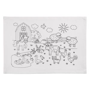 crelando® Prestieranie na vymaľovanie, 4 kusy (farma) vyobraziť