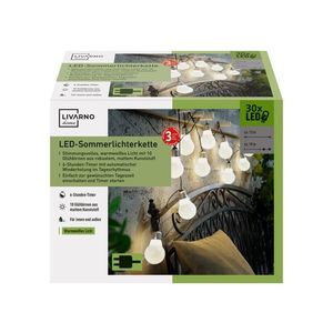 LIVARNO home Svetelná LED reťaz (biela) vyobraziť