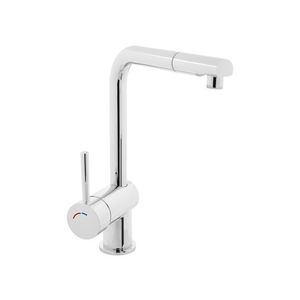 LIVARNO home Kuchynská batéria (hranatý tvar, chróm) vyobraziť