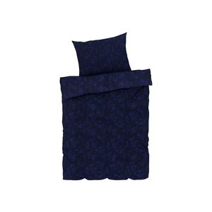 LIVARNO home Posteľná bielizeň zo saténového mikrovlákna, 140 x 200 cm (paisley/modrá) vyobraziť