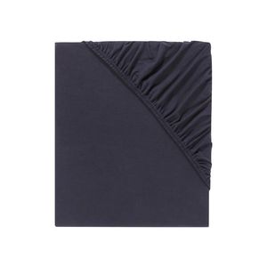 LIVARNO home Napínacia džersejová plachta, 90 – 100 x 200 cm (tmavomodrá) vyobraziť