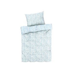 LIVARNO home Posteľná bielizeň zo saténového mikrovlákna, 140 x 200 cm (modrá) vyobraziť