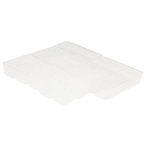 LIVARNO home Modulárny organizér na kozmetiku (13-dielna súprava, transparentná) vyobraziť