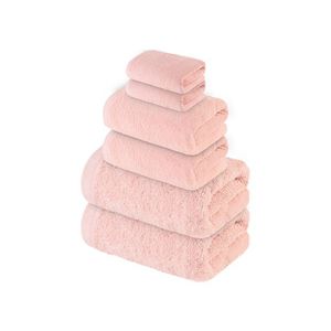 LIVARNO home Súprava froté uterákov, 6-dielna (ružová) vyobraziť