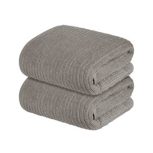 LIVARNO home Froté uteráky, 50 x 100 cm, 2 kusy (bledosivá) vyobraziť