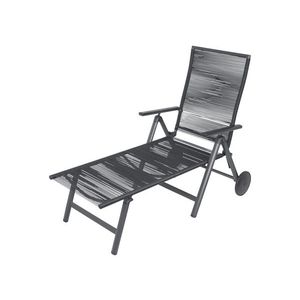 LIVARNO home Záhradné ležadlo s kolieskami Miami vyobraziť