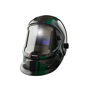 PARKSIDE® Automatická zváracia prilba LED PSHL 2 D1 (čierna/zelená) vyobraziť