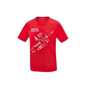 PARKSIDE® Pánske tričko (červená, S (44/46)) vyobraziť