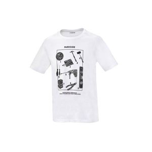 PARKSIDE® Pánske tričko (biela, S (44/46)) vyobraziť