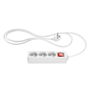 SILVERCREST® Zásuvková lišta (3 zásuvky/biela) vyobraziť