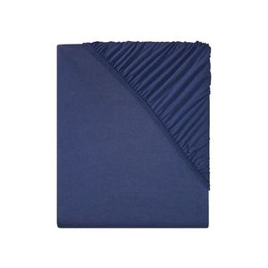 LIVARNO home Napínacia džersejová plachta, 140 – 160 x 200 cm (navy modrá) vyobraziť