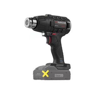 PARKSIDE PERFORMANCE® Aku teplovzdušná pištoľ PPHLGA 20-Li A2 – bez akumulátora vyobraziť