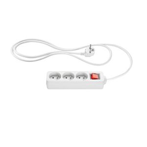 TRONIC® Zásuvková lišta (3 zásuvky, biela) vyobraziť