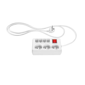 TRONIC® Zásuvková lišta (7 zásuviek, biela) vyobraziť