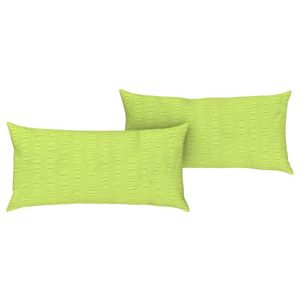 LIVARNO home Obliečka na vankúš, 2 kusy (zelená) vyobraziť