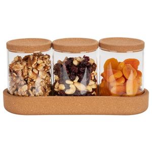 Wenko Poháriky s korkovým vekom, 4-dielna súprava vyobraziť