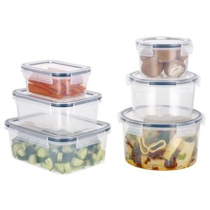 SILVERCREST® Súprava dóz na potraviny, 6-dielna (štvorcové a okrúhle) vyobraziť