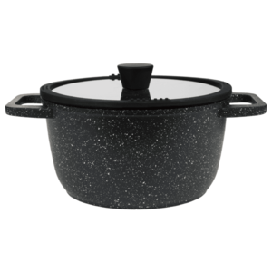 SILVERCREST® Hrniec z hliníkovej zliatiny, 24 cm (čierna žula) vyobraziť