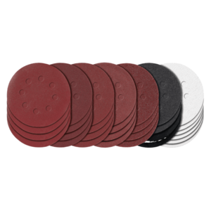 PARKSIDE® Súprava brúsnych papierov (súprava brúsnych papierov pre excentrickú brúsku, 30-dielna) vyobraziť