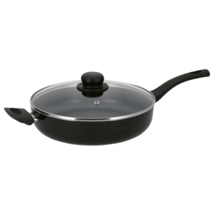 SILVERCREST® Hliníková panvica s pokrievkou Alu Noir, Ø 28 cm vyobraziť