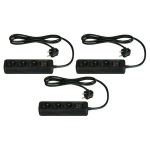 TRONIC® Zásuvková lišta (čierna) vyobraziť