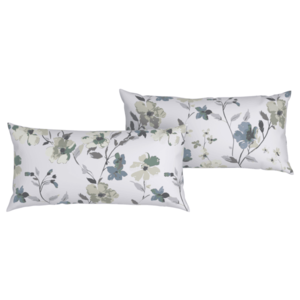 LIVARNO home Obliečky na vankúš z bavlny Renforcé, 40 x 80 cm, 2 kusy (modrá) vyobraziť