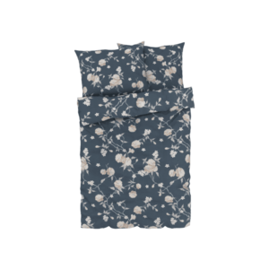 LIVARNO home Posteľná bielizeň zo saténového mikrovlákna, 200 x 220 cm (navy modrá) vyobraziť