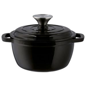 SILVERCREST® Liatinový hrniec, 1, 3 l (čierna) vyobraziť