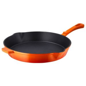 SILVERCREST® Liatinová panvica Premium, 30 cm (oranžová) vyobraziť